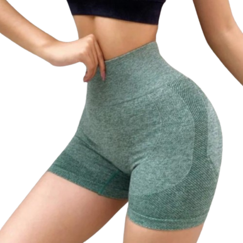 Leggins Cortos de Yoga Verdes