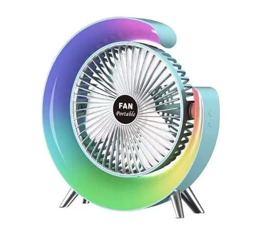 VENTILADOR G RECARGABLE CON LUZ