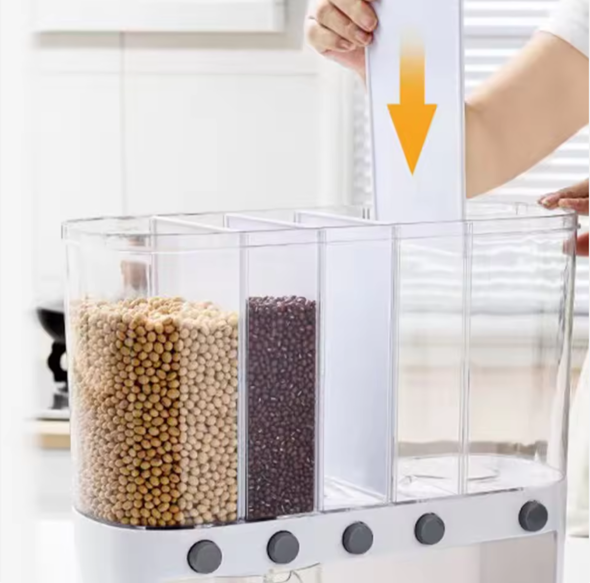 Dispensador De Granos Y Cereales de 6 p