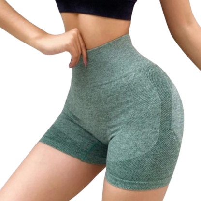 Leggins Cortos de Yoga Verdes