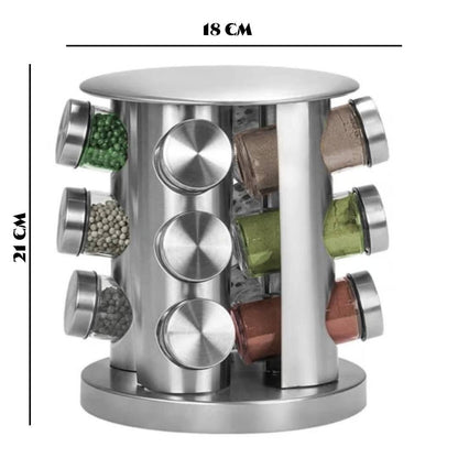 Especiero Giratorio 12 pcs C-1569