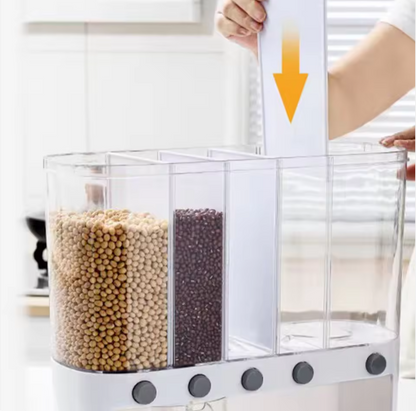 Dispensador De Granos Y Cereales de 6 p
